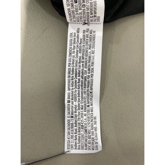 Forever 21 Crop Tank Top Size Large Sleeveless Black Soft Minimalist Casual NEW - Picture 9 of 11